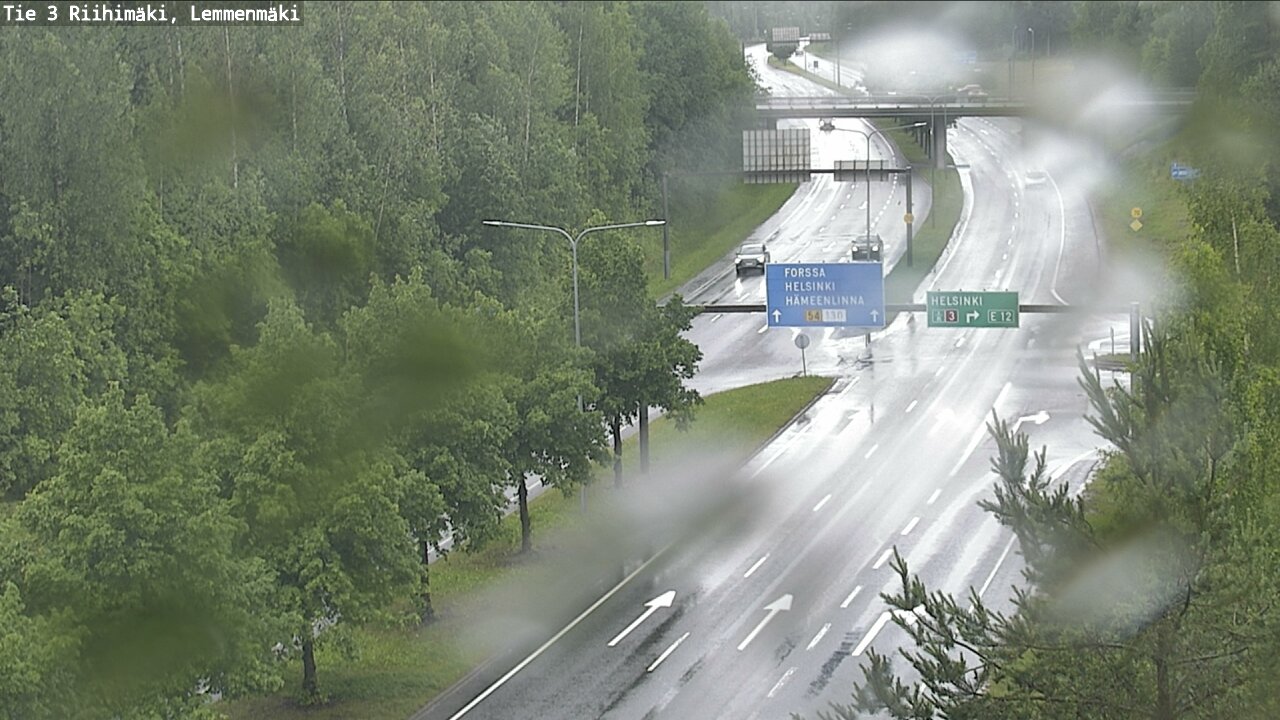 Weather Camera Image Väg 3 Riihimäki, Lemmenmäki, Riihimäki, Kanta-Häme