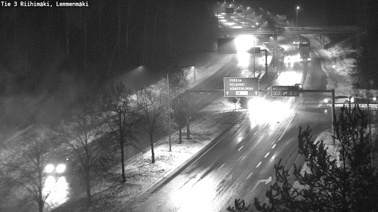Weather Camera Image Road 3 Riihimäki, Lemmenmäki, Riihimäki, Kanta-Häme