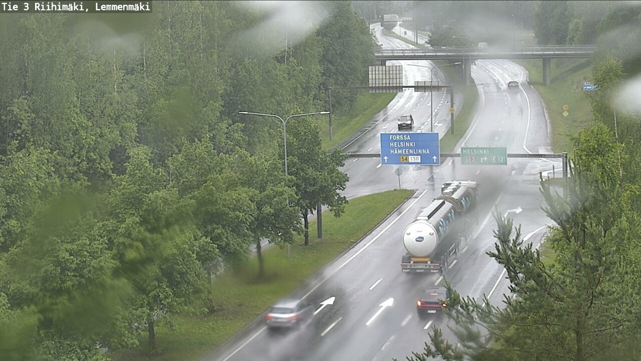 Kelikamerat Kuva Tie 3 Riihimäki, Lemmenmäki, Riihimäki, Kanta-Häme