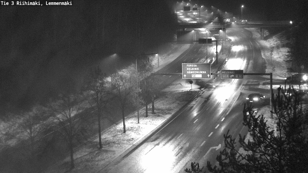 Weather Camera Image Road 3 Riihimäki, Lemmenmäki, Riihimäki, Kanta-Häme