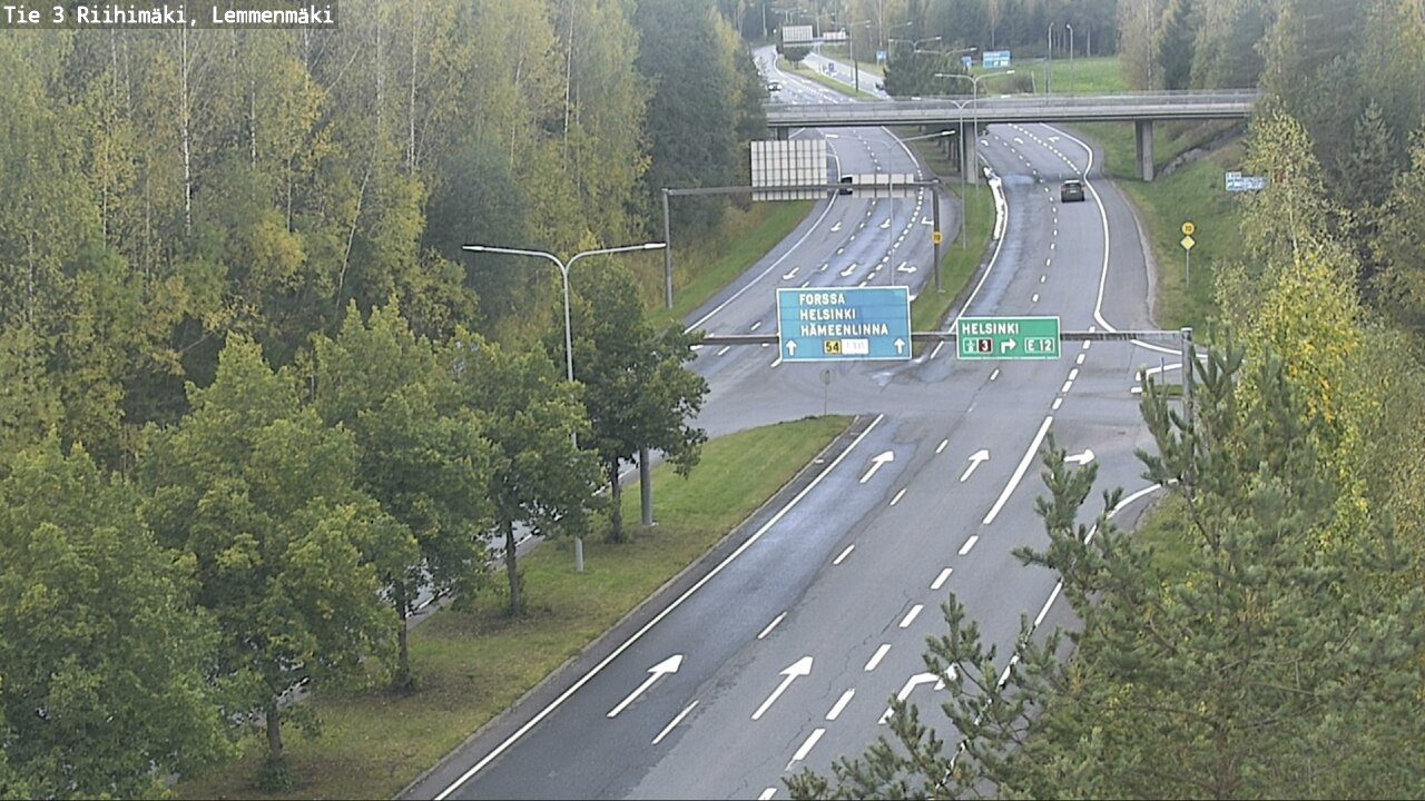Weather Camera Image Road 3 Riihimäki, Lemmenmäki, Riihimäki, Kanta-Häme