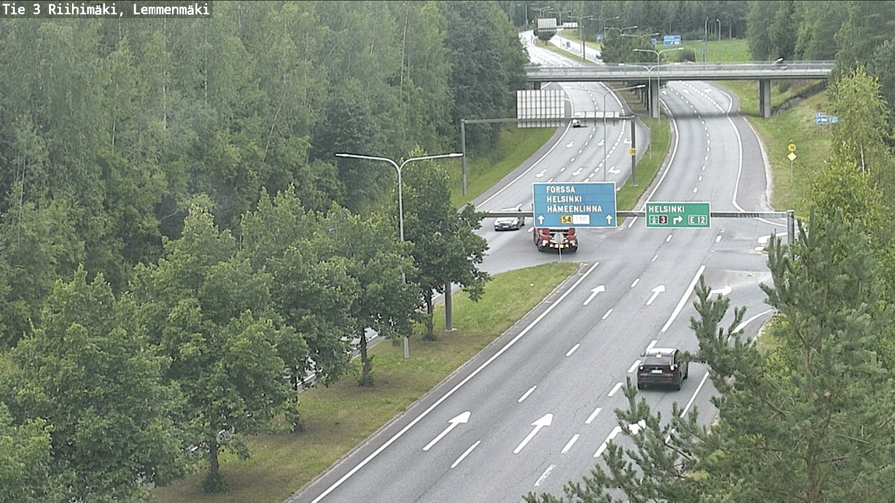 Weather Camera Image Road 3 Riihimäki, Lemmenmäki, Riihimäki, Kanta-Häme