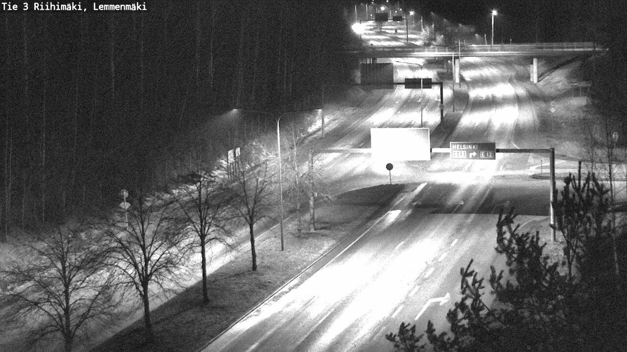 Weather Camera Image Road 3 Riihimäki, Lemmenmäki, Riihimäki, Kanta-Häme