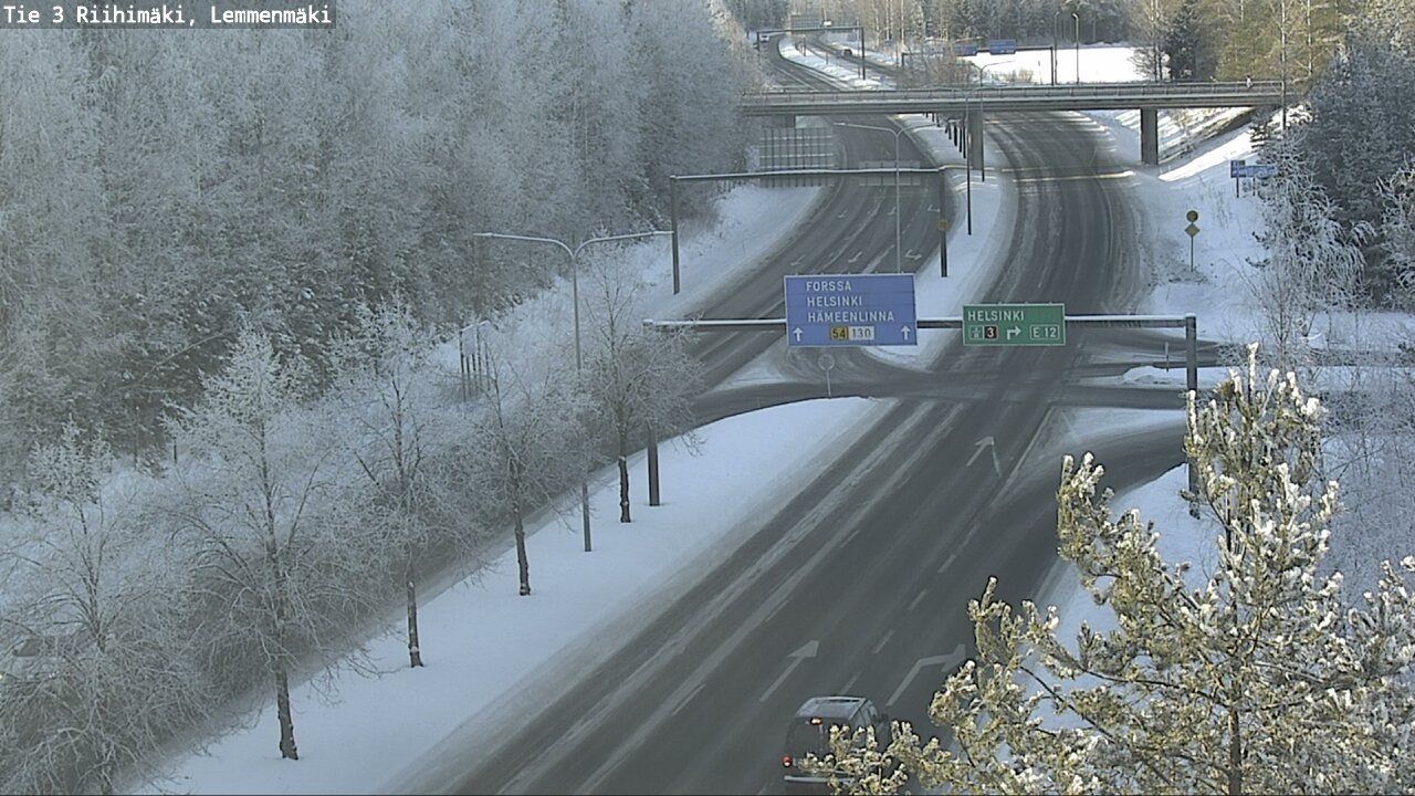 Weather Camera Image Road 3 Riihimäki, Lemmenmäki, Riihimäki, Kanta-Häme