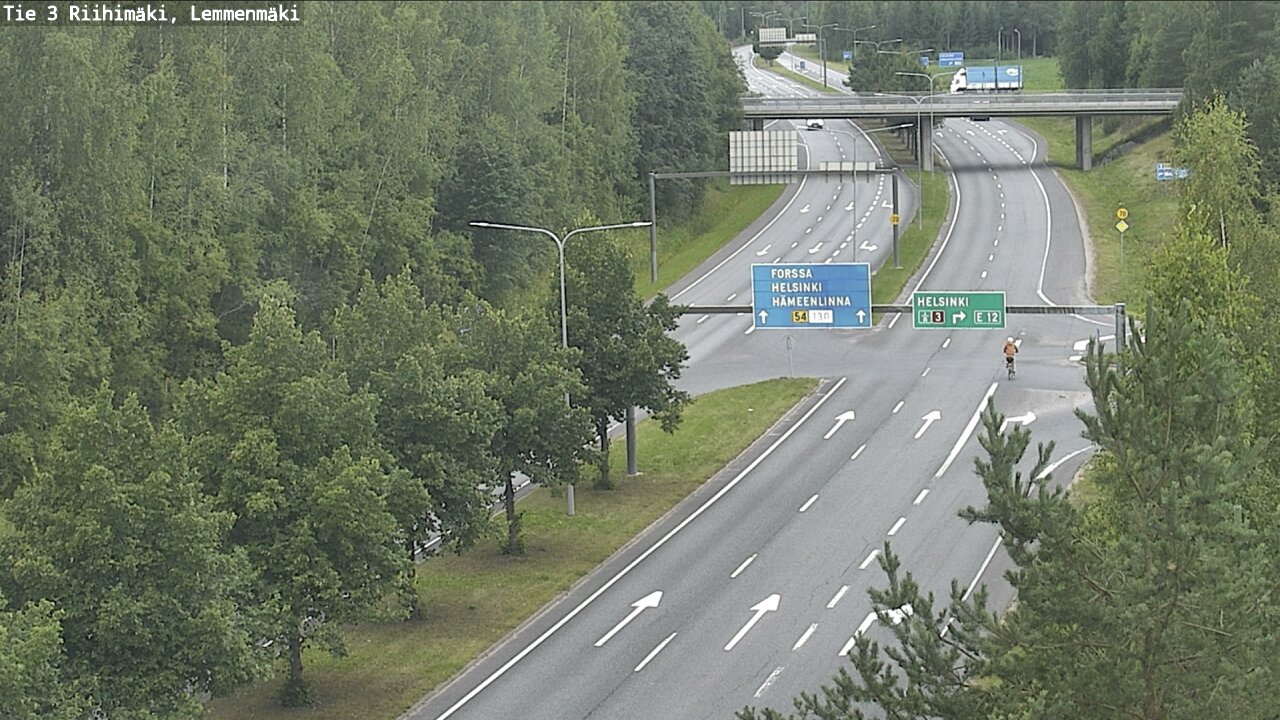 Weather Camera Image Road 3 Riihimäki, Lemmenmäki, Riihimäki, Kanta-Häme
