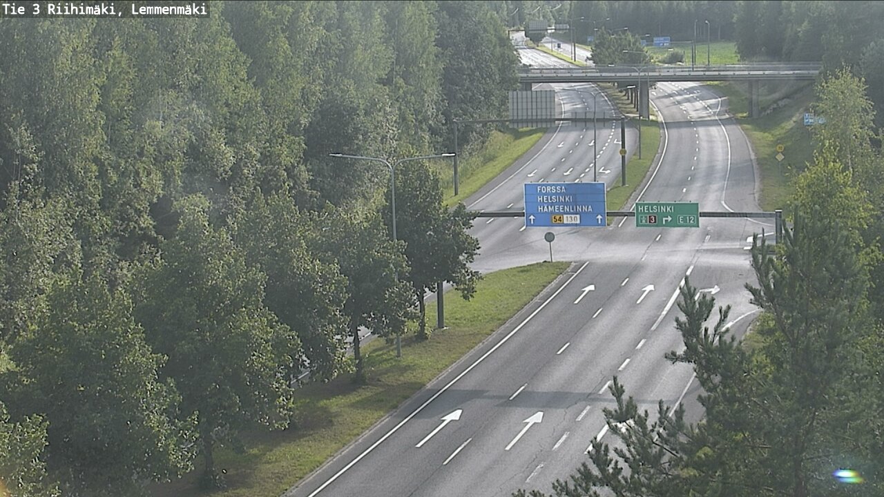 Kelikamerat Kuva Tie 3 Riihimäki, Lemmenmäki, Riihimäki, Kanta-Häme