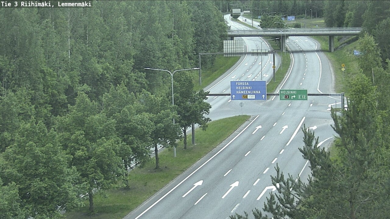 Kelikamerat Kuva Tie 3 Riihimäki, Lemmenmäki, Riihimäki, Kanta-Häme