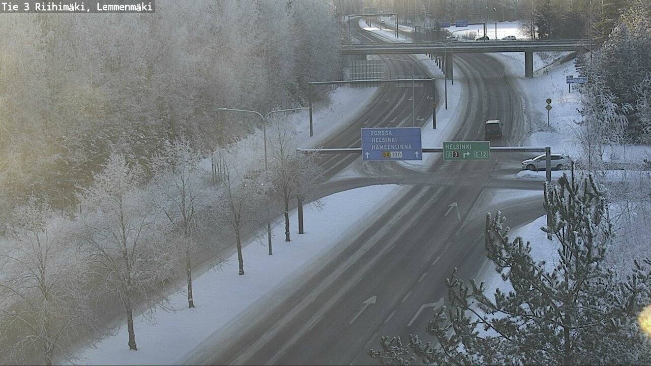 Weather Camera Image Road 3 Riihimäki, Lemmenmäki, Riihimäki, Kanta-Häme