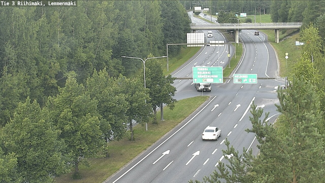 Weather Camera Image Road 3 Riihimäki, Lemmenmäki, Riihimäki, Kanta-Häme