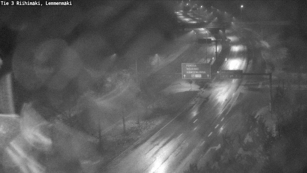 Weather Camera Image Road 3 Riihimäki, Lemmenmäki, Riihimäki, Kanta-Häme
