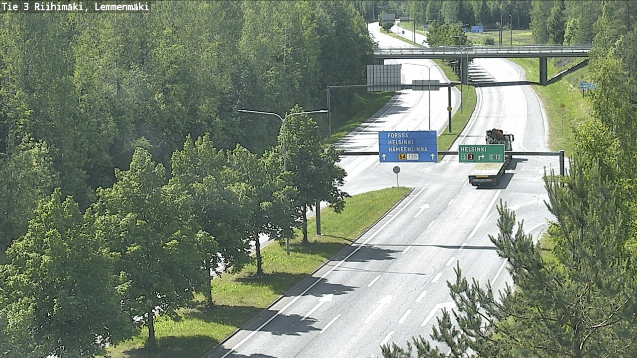 Kelikamerat Kuva Tie 3 Riihimäki, Lemmenmäki, Riihimäki, Kanta-Häme