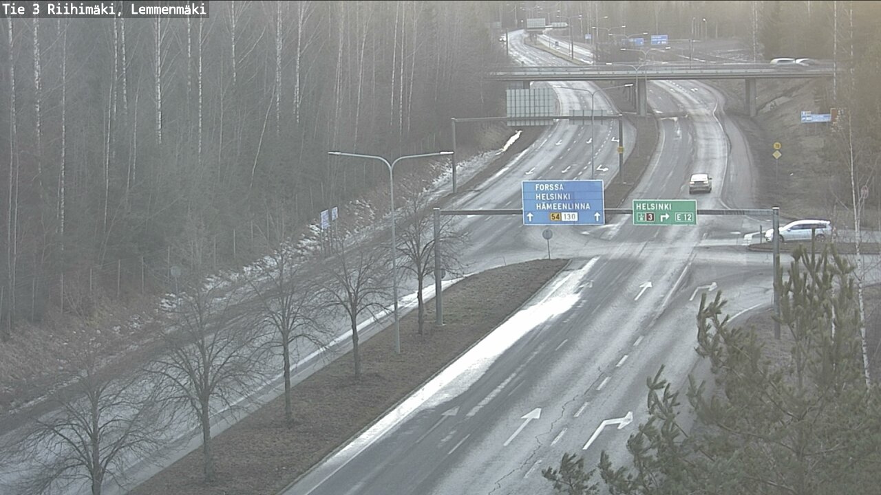 Weather Camera Image Road 3 Riihimäki, Lemmenmäki, Riihimäki, Kanta-Häme