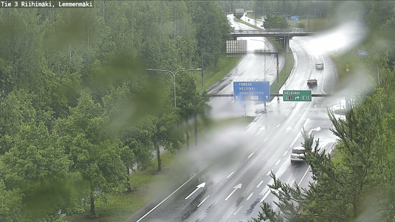 Weather Camera Image Väg 3 Riihimäki, Lemmenmäki, Riihimäki, Kanta-Häme