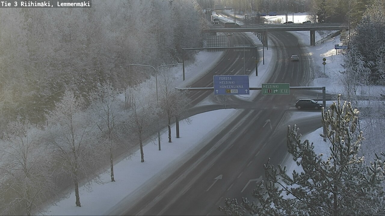 Weather Camera Image Road 3 Riihimäki, Lemmenmäki, Riihimäki, Kanta-Häme