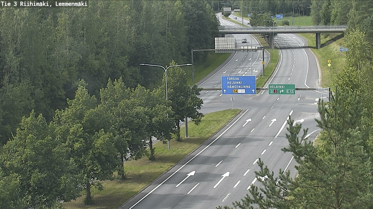 Kelikamerat Kuva Tie 3 Riihimäki, Lemmenmäki, Riihimäki, Kanta-Häme