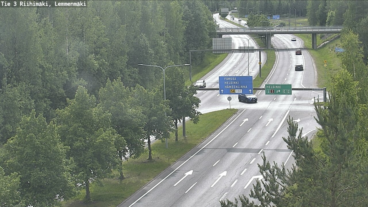 Kelikamerat Kuva Tie 3 Riihimäki, Lemmenmäki, Riihimäki, Kanta-Häme