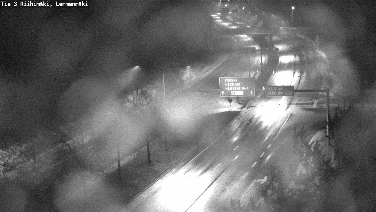 Weather Camera Image Road 3 Riihimäki, Lemmenmäki, Riihimäki, Kanta-Häme