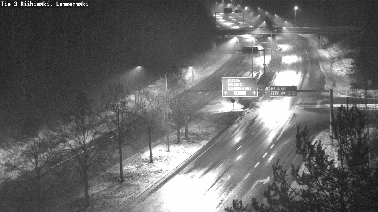 Weather Camera Image Road 3 Riihimäki, Lemmenmäki, Riihimäki, Kanta-Häme