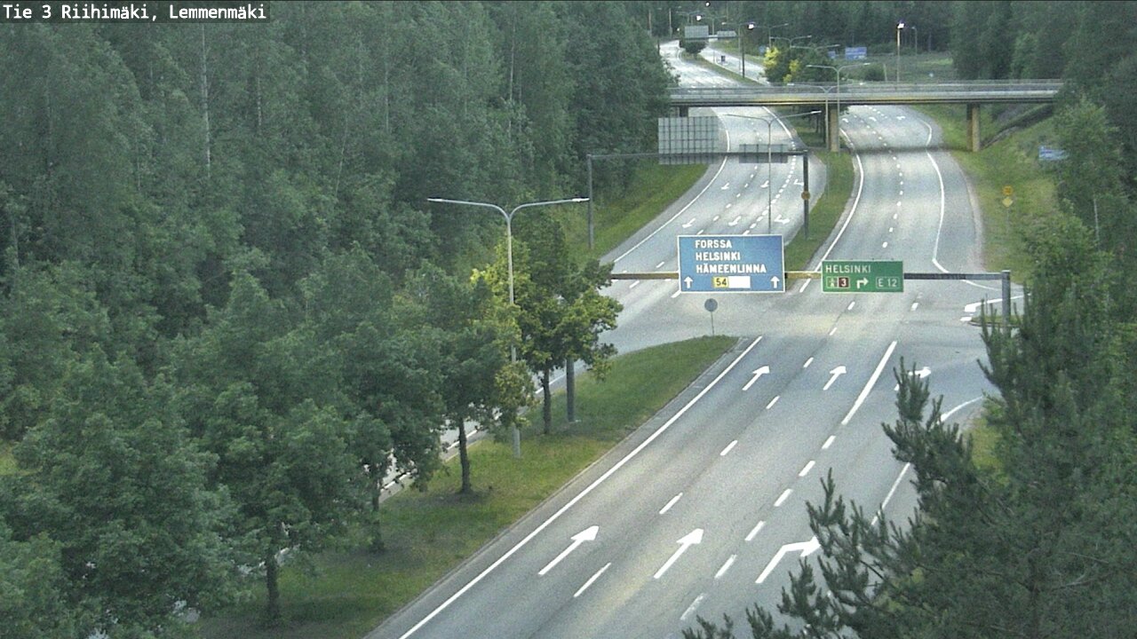 Kelikamerat Kuva Tie 3 Riihimäki, Lemmenmäki, Riihimäki, Kanta-Häme