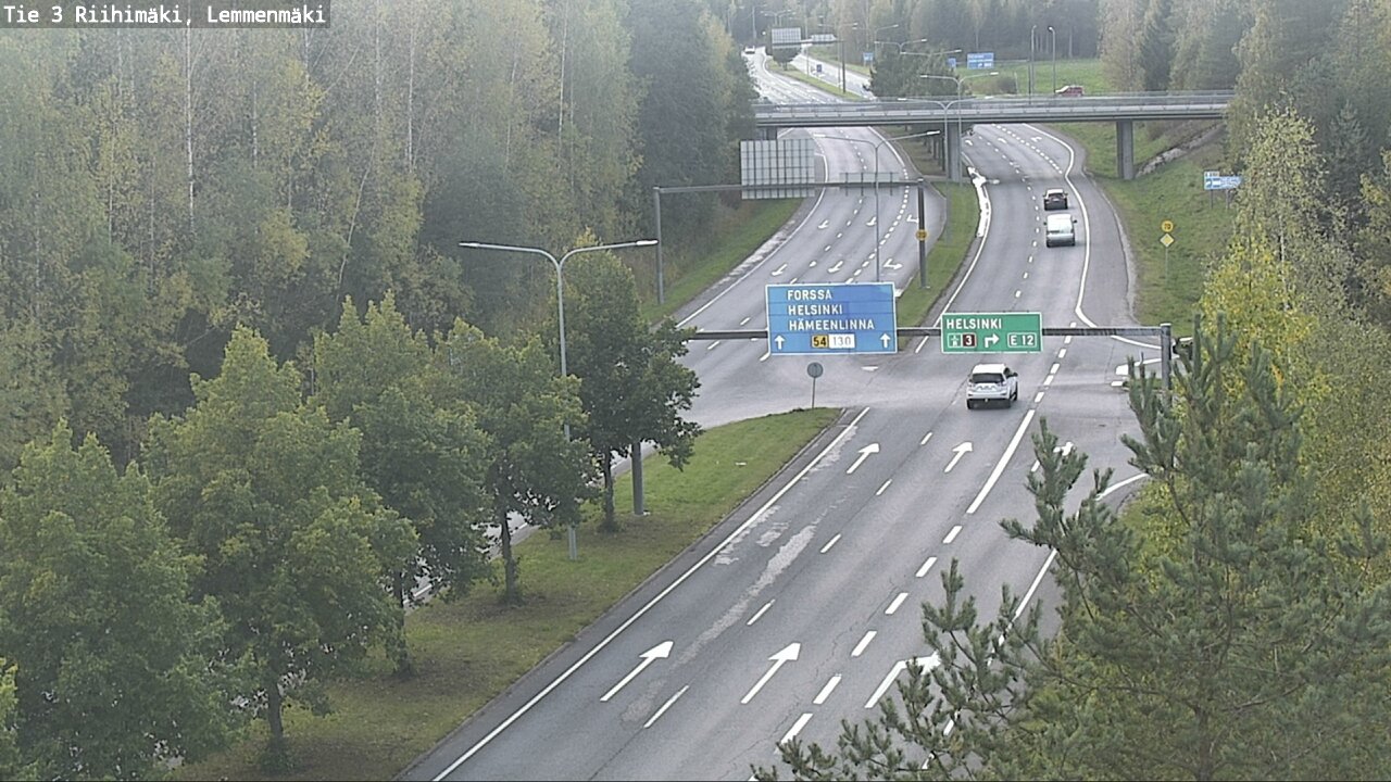 Weather Camera Image Road 3 Riihimäki, Lemmenmäki, Riihimäki, Kanta-Häme