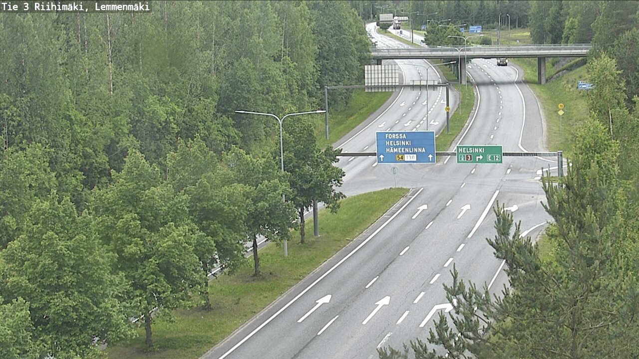 Kelikamerat Kuva Tie 3 Riihimäki, Lemmenmäki, Riihimäki, Kanta-Häme