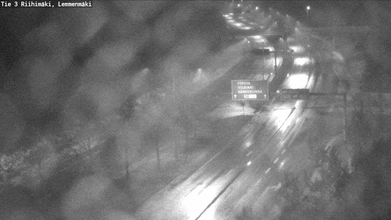Weather Camera Image Road 3 Riihimäki, Lemmenmäki, Riihimäki, Kanta-Häme