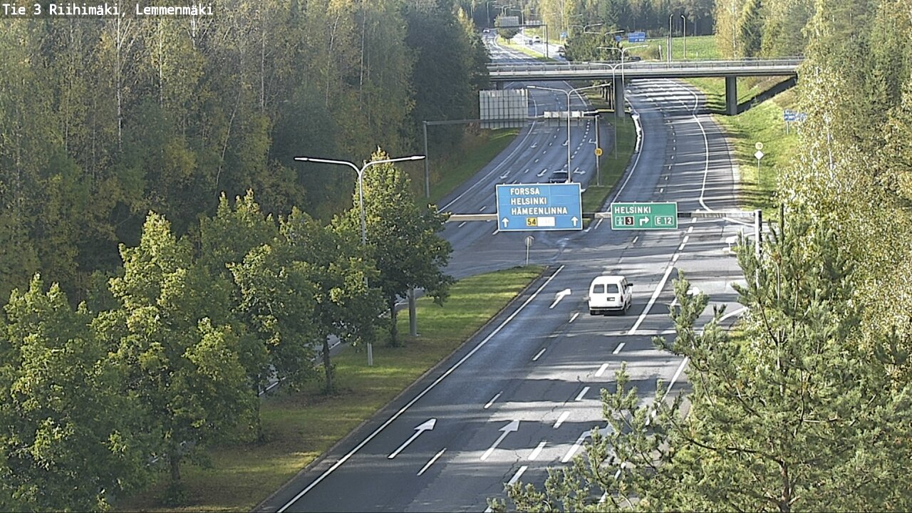 Weather Camera Image Road 3 Riihimäki, Lemmenmäki, Riihimäki, Kanta-Häme