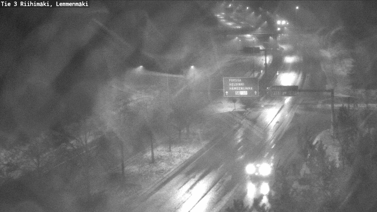 Weather Camera Image Road 3 Riihimäki, Lemmenmäki, Riihimäki, Kanta-Häme