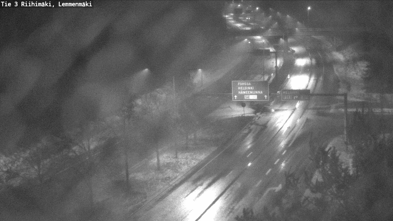 Weather Camera Image Road 3 Riihimäki, Lemmenmäki, Riihimäki, Kanta-Häme