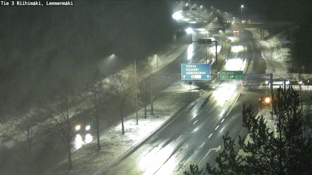 Weather Camera Image Road 3 Riihimäki, Lemmenmäki, Riihimäki, Kanta-Häme