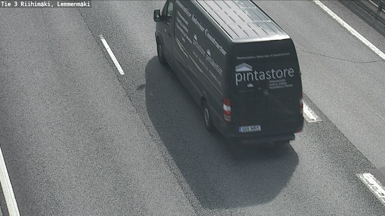 Weather Camera Image Road 3 Riihimäki, Lemmenmäki, Riihimäki, Kanta-Häme