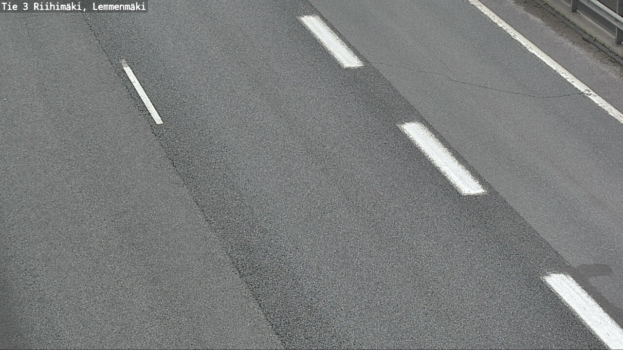Weather Camera Image Road 3 Riihimäki, Lemmenmäki, Riihimäki, Kanta-Häme