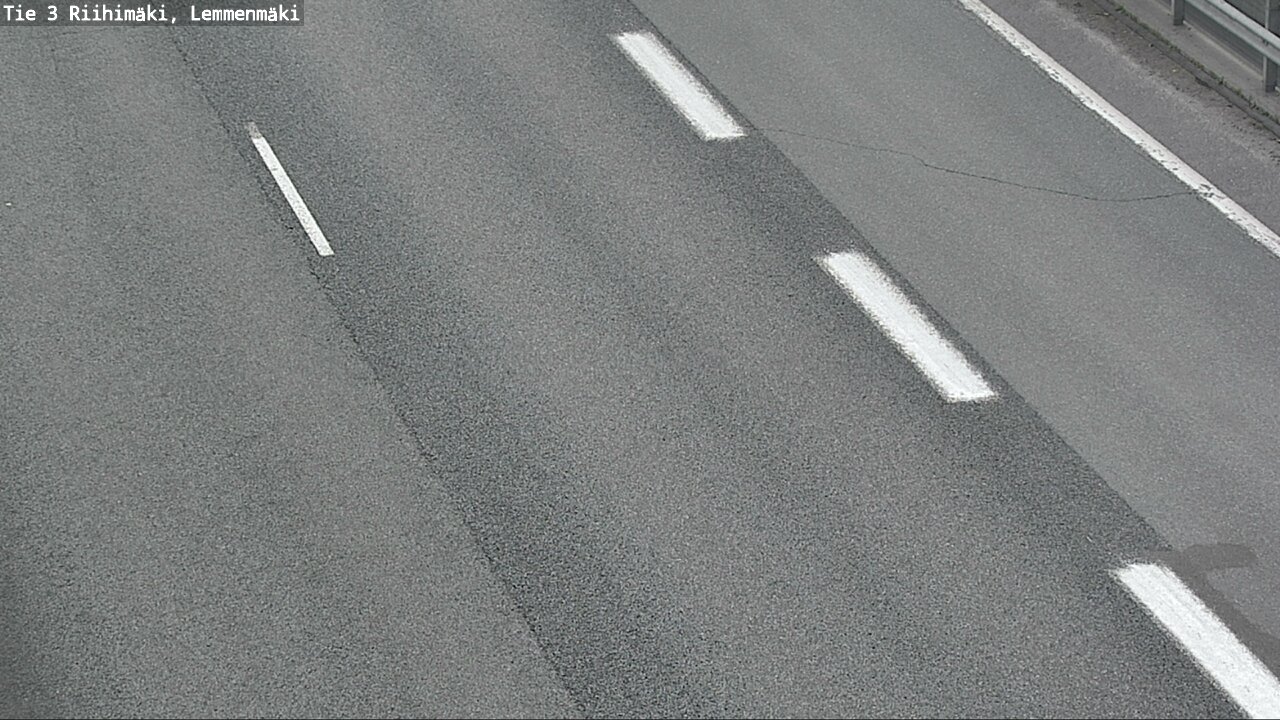 Weather Camera Image Road 3 Riihimäki, Lemmenmäki, Riihimäki, Kanta-Häme