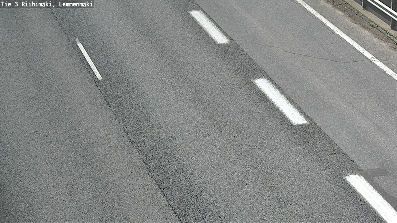 Weather Camera Image Road 3 Riihimäki, Lemmenmäki, Riihimäki, Kanta-Häme