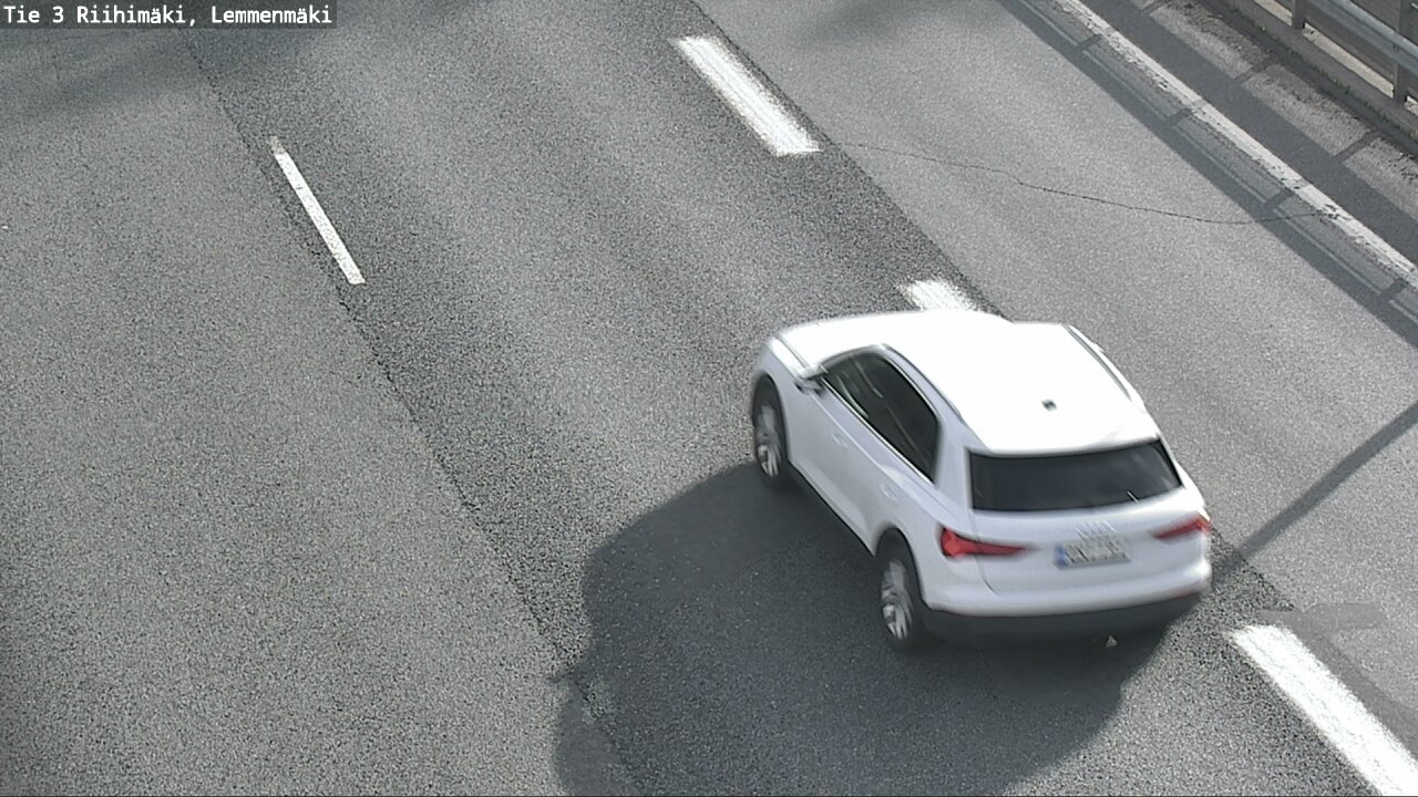 Weather Camera Image Road 3 Riihimäki, Lemmenmäki, Riihimäki, Kanta-Häme