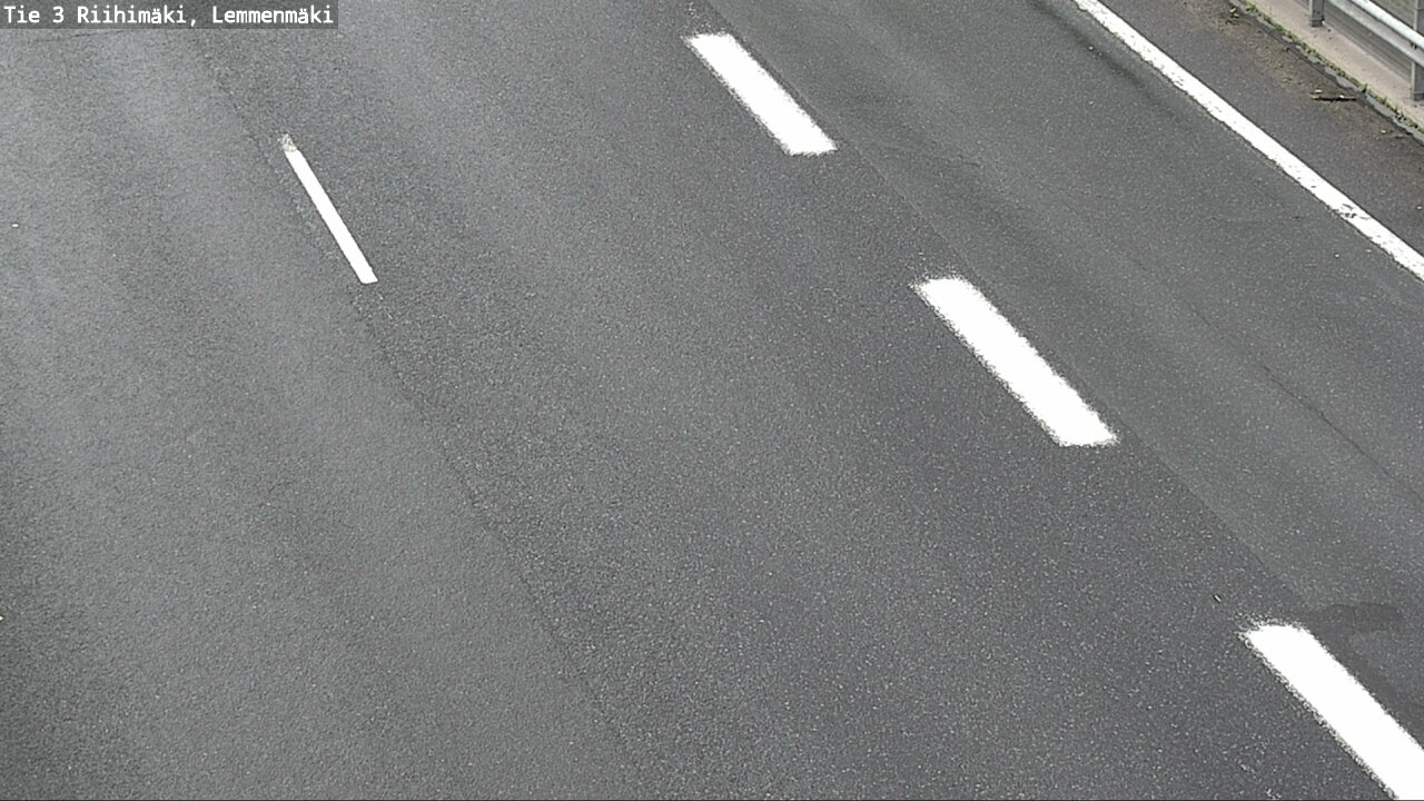 Weather Camera Image Road 3 Riihimäki, Lemmenmäki, Riihimäki, Kanta-Häme