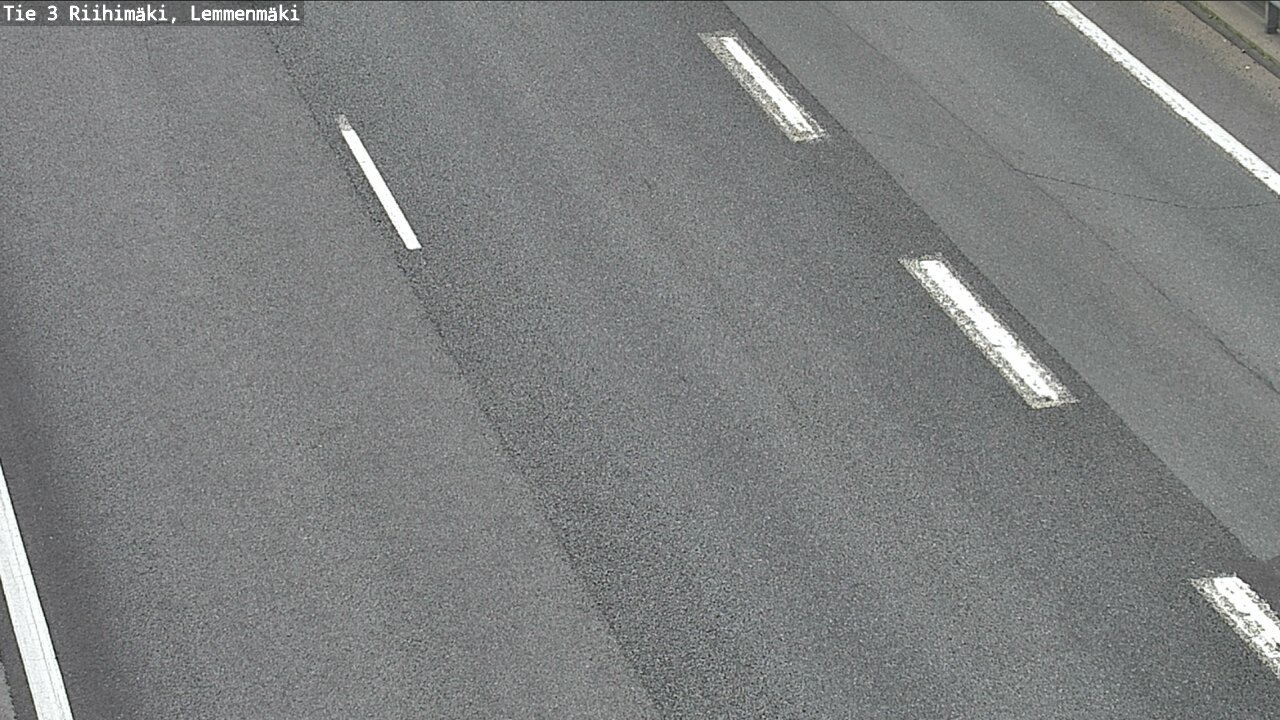 Weather Camera Image Road 3 Riihimäki, Lemmenmäki, Riihimäki, Kanta-Häme