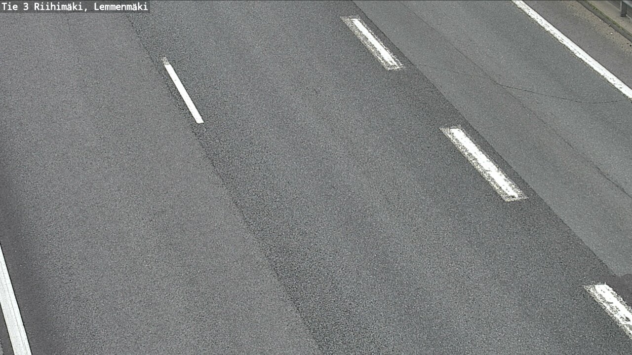 Weather Camera Image Väg 3 Riihimäki, Lemmenmäki, Riihimäki, Kanta-Häme