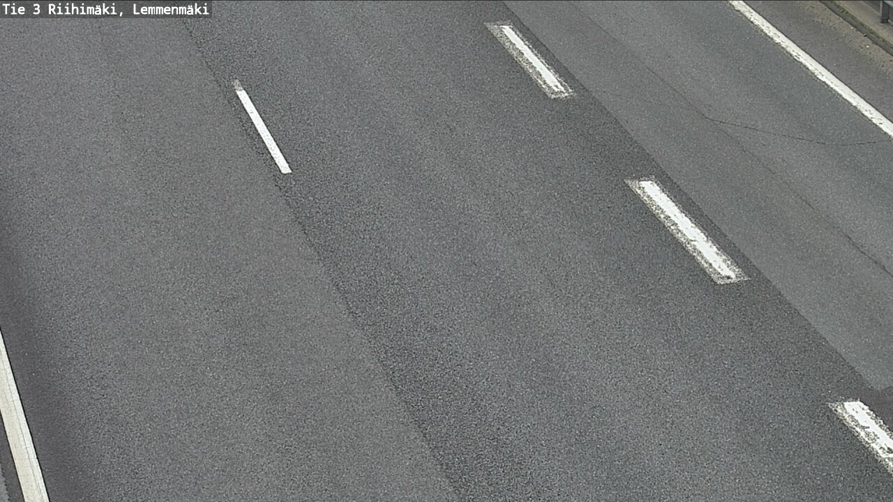 Weather Camera Image Road 3 Riihimäki, Lemmenmäki, Riihimäki, Kanta-Häme