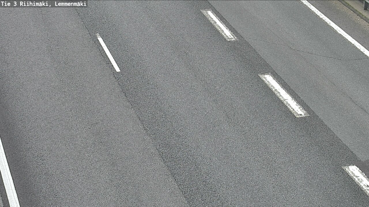 Weather Camera Image Road 3 Riihimäki, Lemmenmäki, Riihimäki, Kanta-Häme
