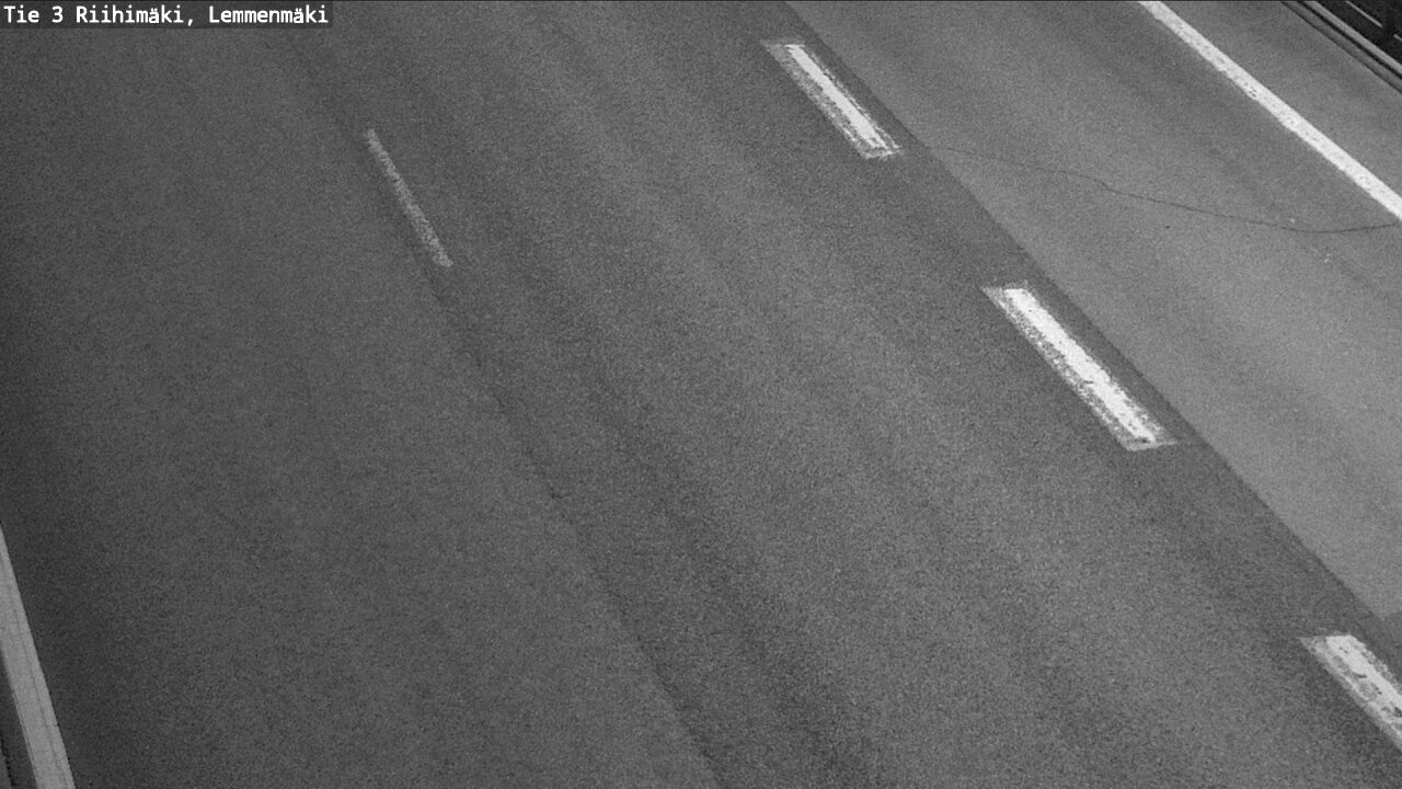 Weather Camera Image Road 3 Riihimäki, Lemmenmäki, Riihimäki, Kanta-Häme