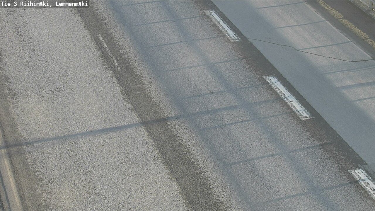 Weather Camera Image Road 3 Riihimäki, Lemmenmäki, Riihimäki, Kanta-Häme