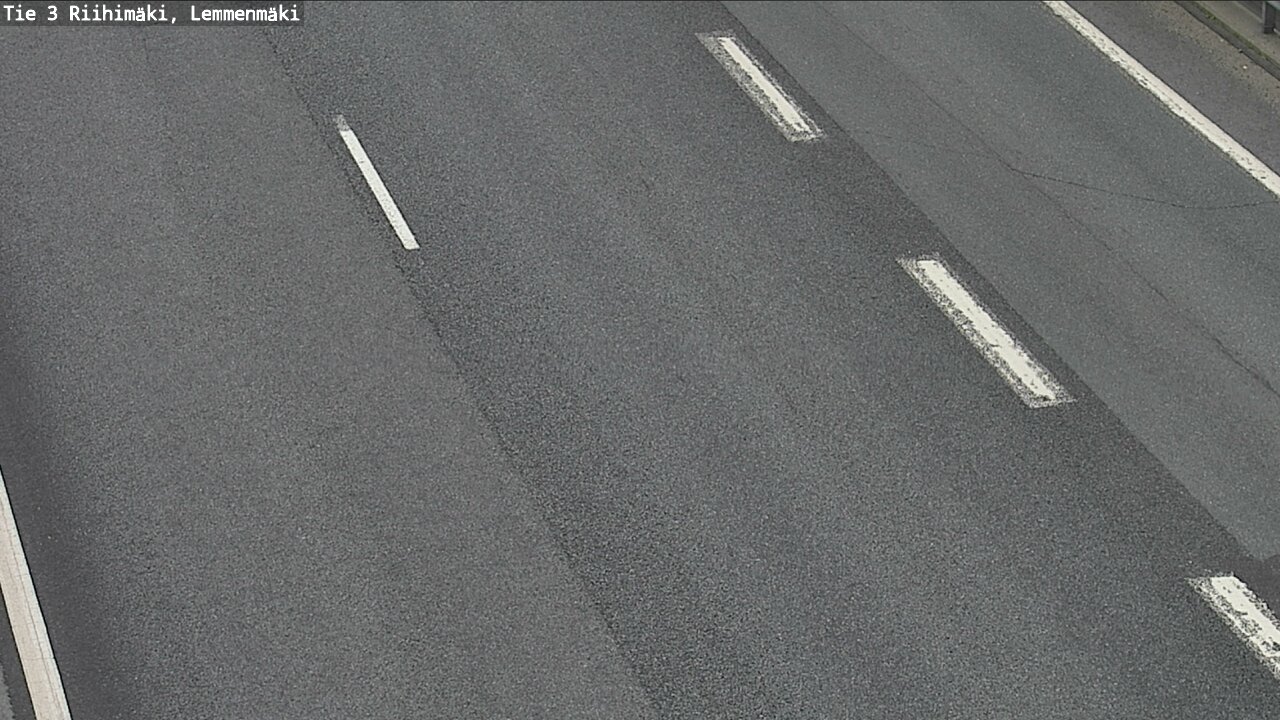 Weather Camera Image Road 3 Riihimäki, Lemmenmäki, Riihimäki, Kanta-Häme