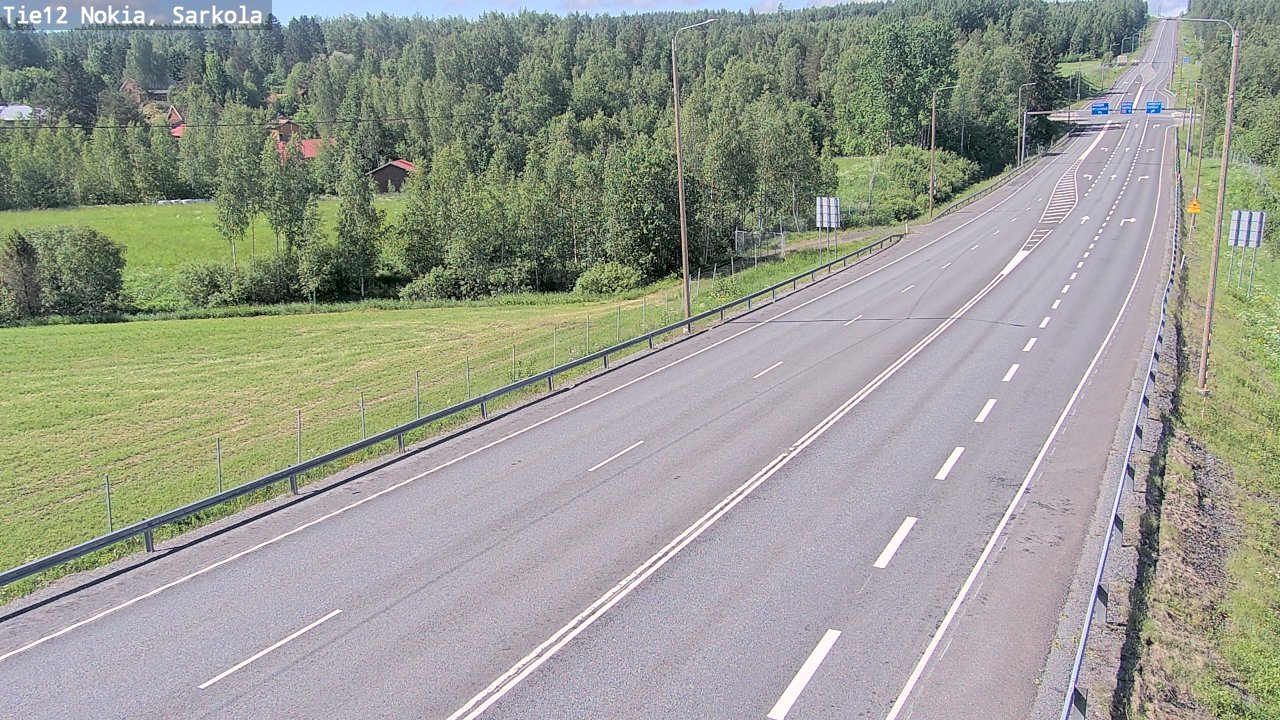 Kelikamerat Kuva Tie 12 Nokia, Sarkola, Nokia, Pirkanmaa