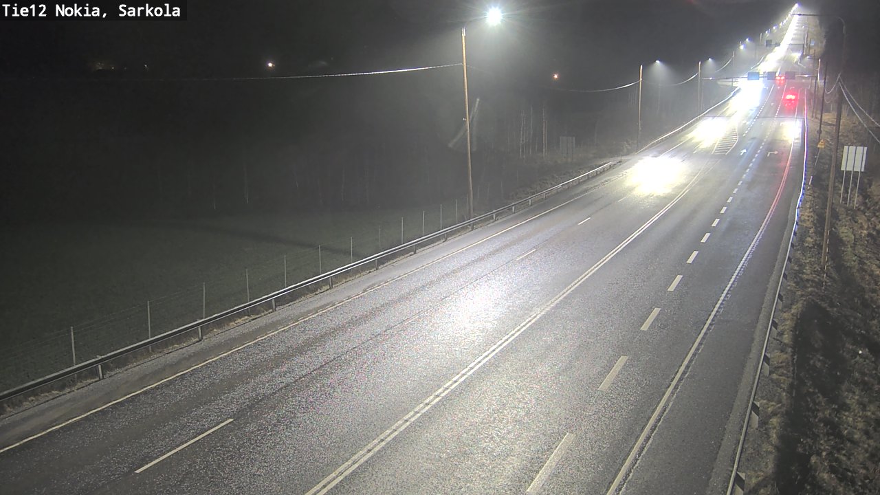 Weather Camera Image Väg 12 Nokia, Sarkola, Nokia, Pirkanmaa