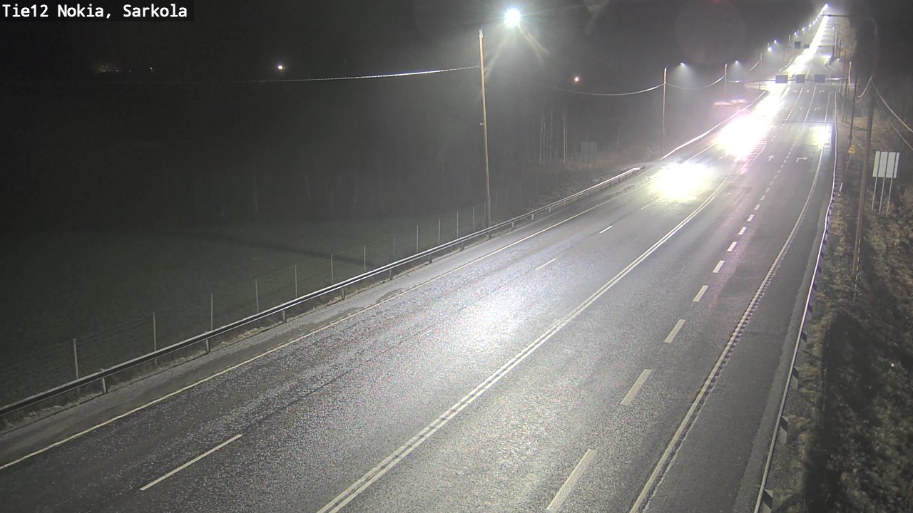Weather Camera Image Väg 12 Nokia, Sarkola, Nokia, Pirkanmaa