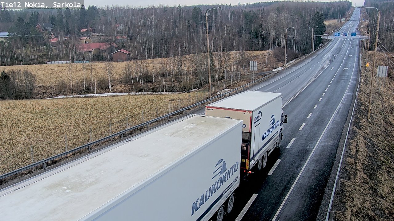 Kelikamerat Kuva Tie 12 Nokia, Sarkola, Nokia, Pirkanmaa
