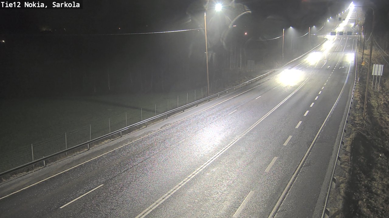Weather Camera Image Väg 12 Nokia, Sarkola, Nokia, Pirkanmaa