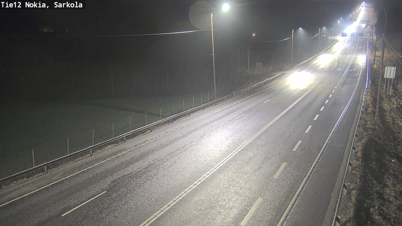 Weather Camera Image Väg 12 Nokia, Sarkola, Nokia, Pirkanmaa