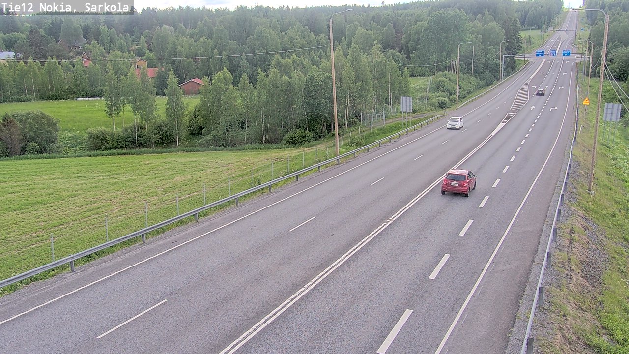 Kelikamerat Kuva Tie 12 Nokia, Sarkola, Nokia, Pirkanmaa